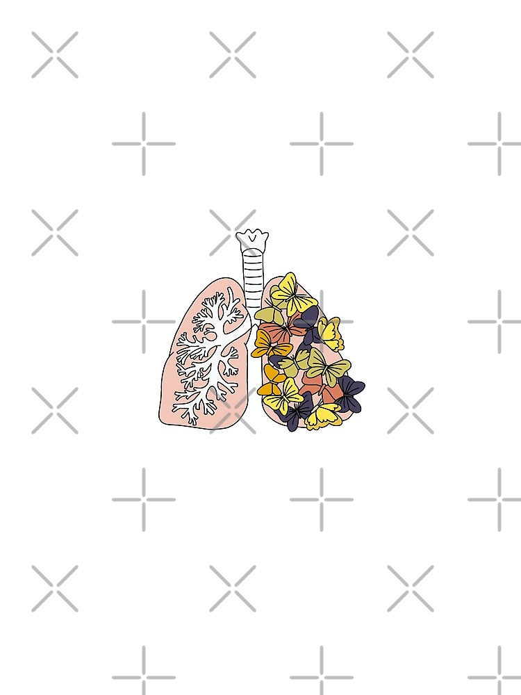 Breathe easy yellow & purple by Doctor Michaela
