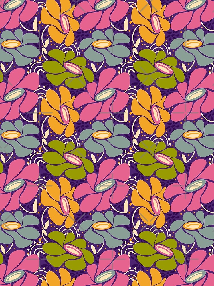 70s Groovy florals by mitalim