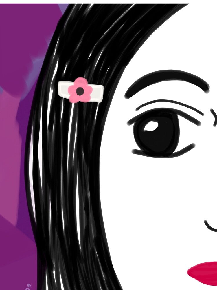 Girl with Barrette by JaygiesDesign