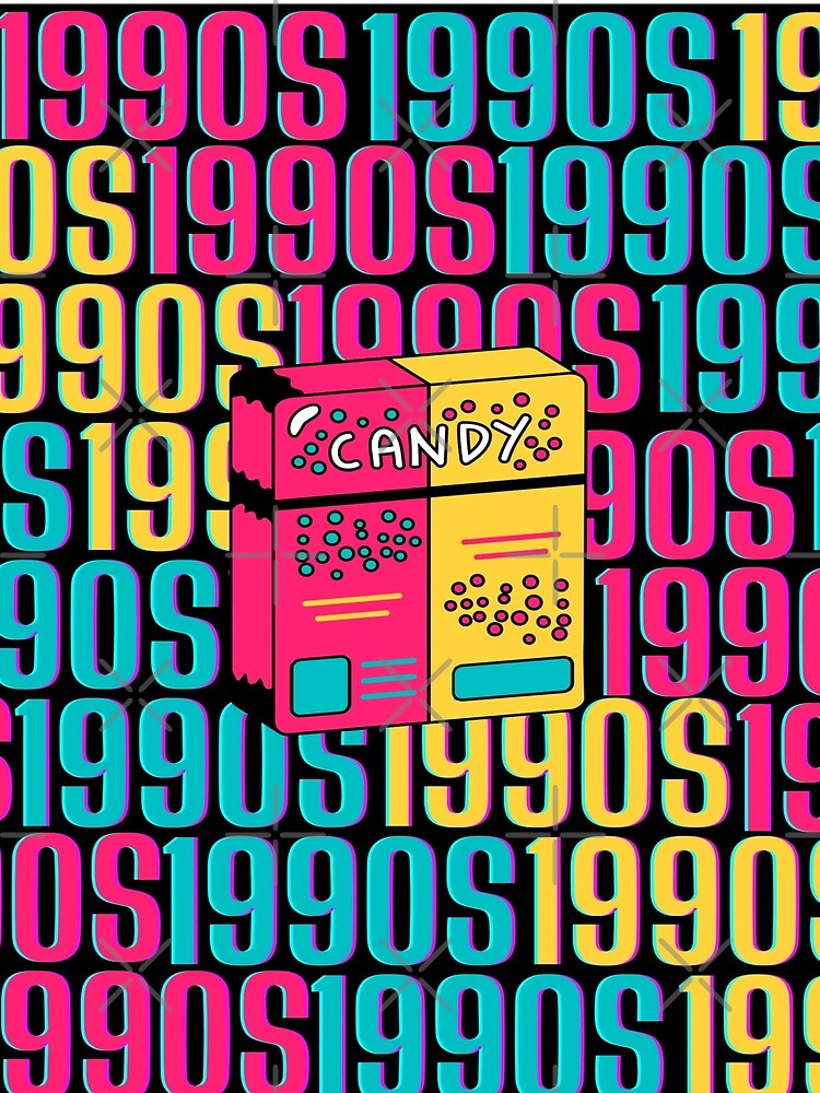 1990s retro design 10 - Black Background by PunjabanJatti
