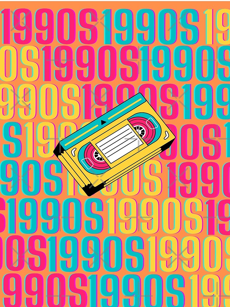 1990s retro design 17 - Orange Background by PunjabanJatti