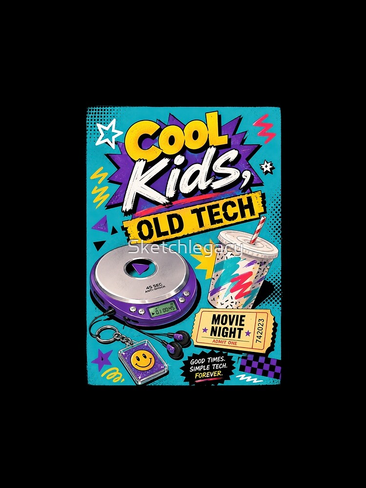 Cool Kids, Old Tech by Sketchlegacy