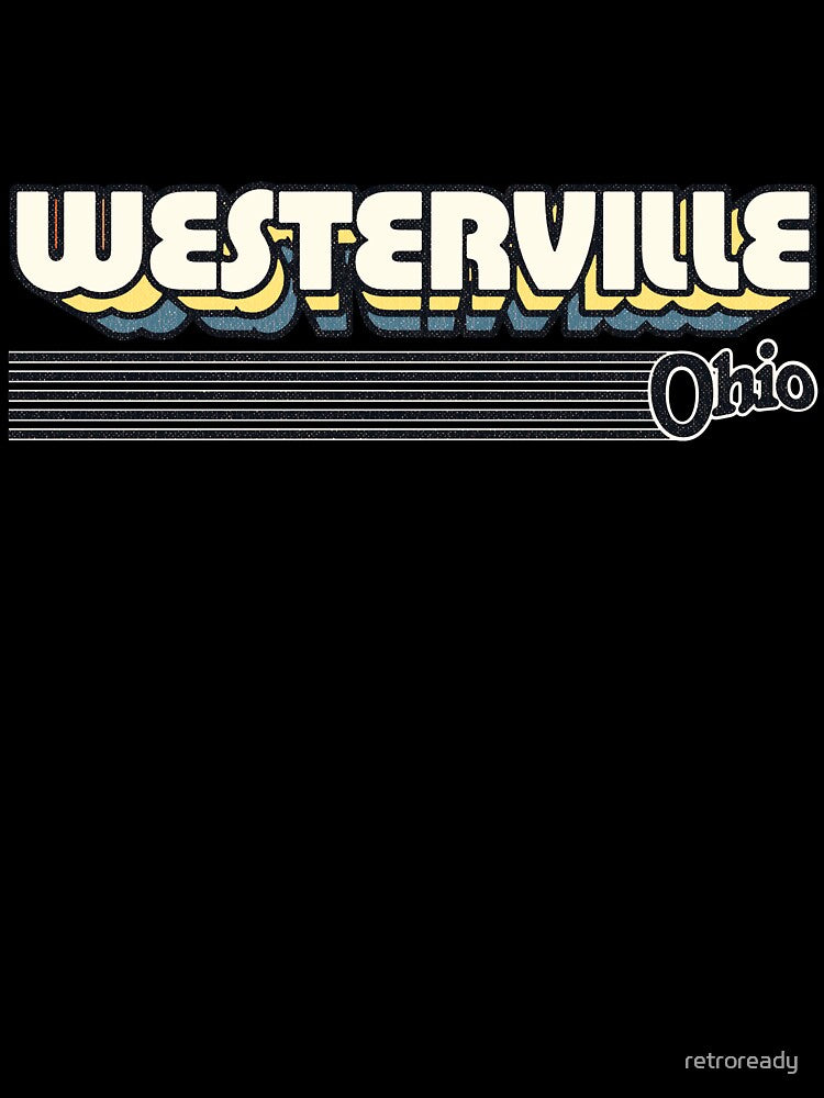 Westerville, Ohio | Retro Stripes by retroready