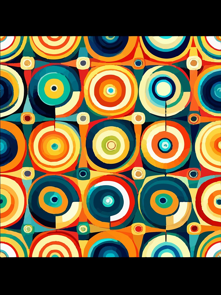 Abstract Lines and Circles by Vicky Brago-Mitchell®