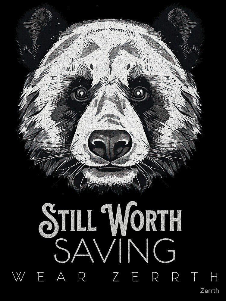 Still Worth Saving – Panda | Eco-Inspired Design by Zerrth by Zerrth