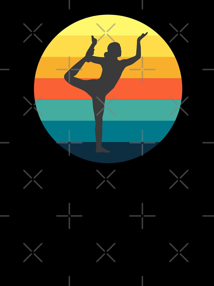 Namaste Meditation Vintage Yoga by CattlettArt