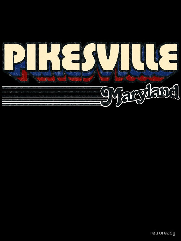 Pikesville, Maryland | Retro Stripes by retroready