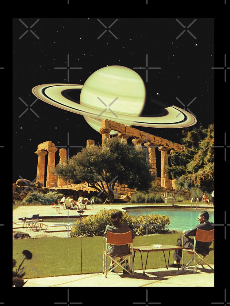 Outer Ruins - Retro Space, Retro Futurism, Space Aesthetic by jessgaspar