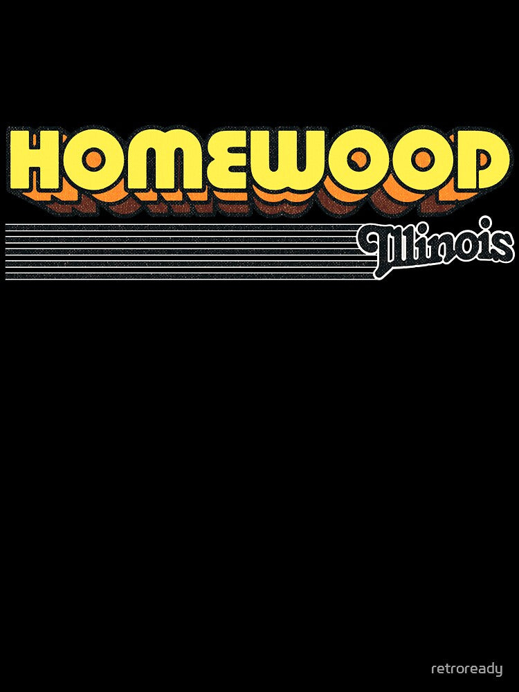 Homewood, Illinois | Retro Stripes by retroready
