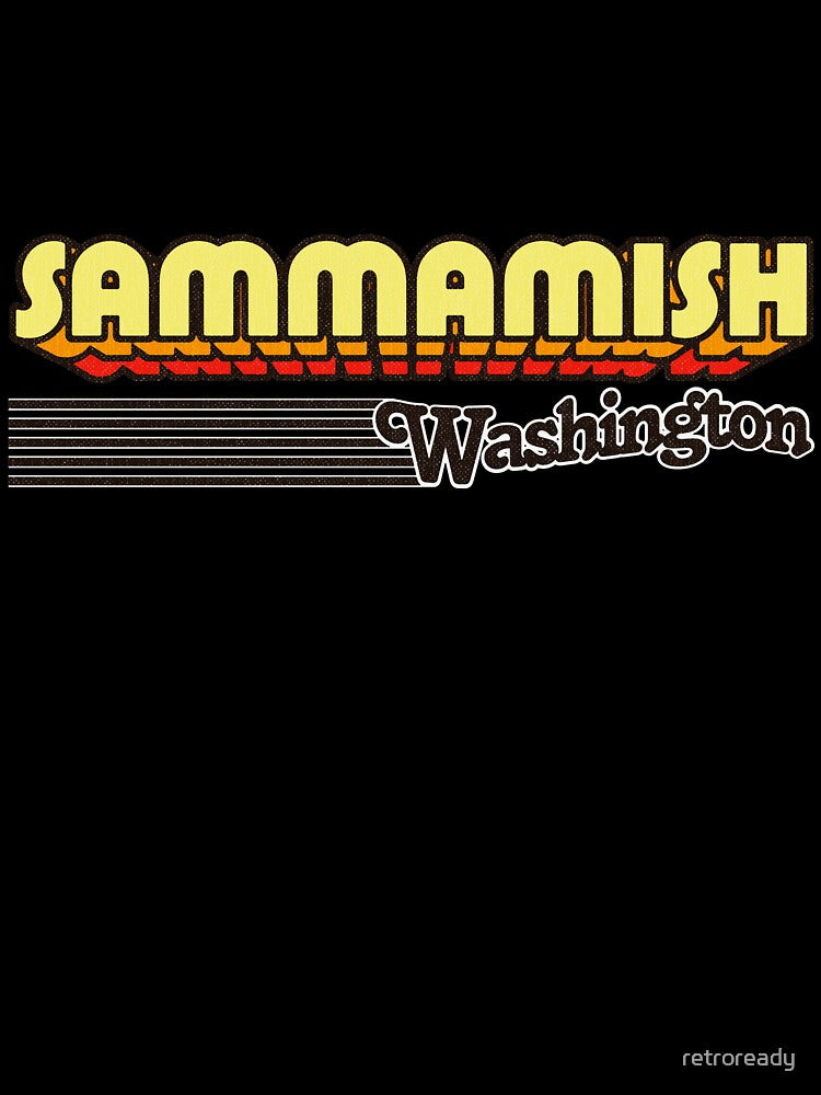 Sammamish, Washington | Retro Stripes by retroready