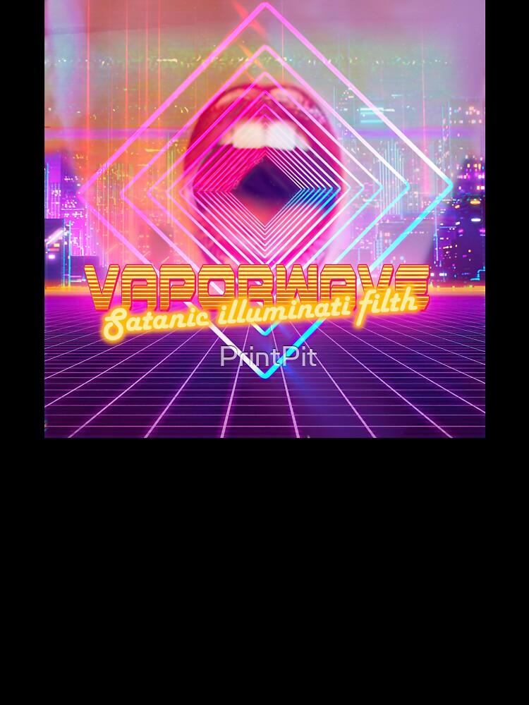 Vaporwave illuminati. by PrintPit