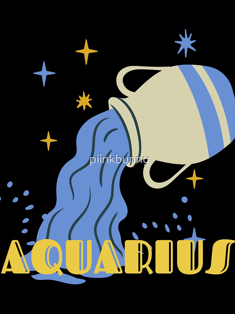 AQUARIUS - Zodiac Sign Series by piinkbunny