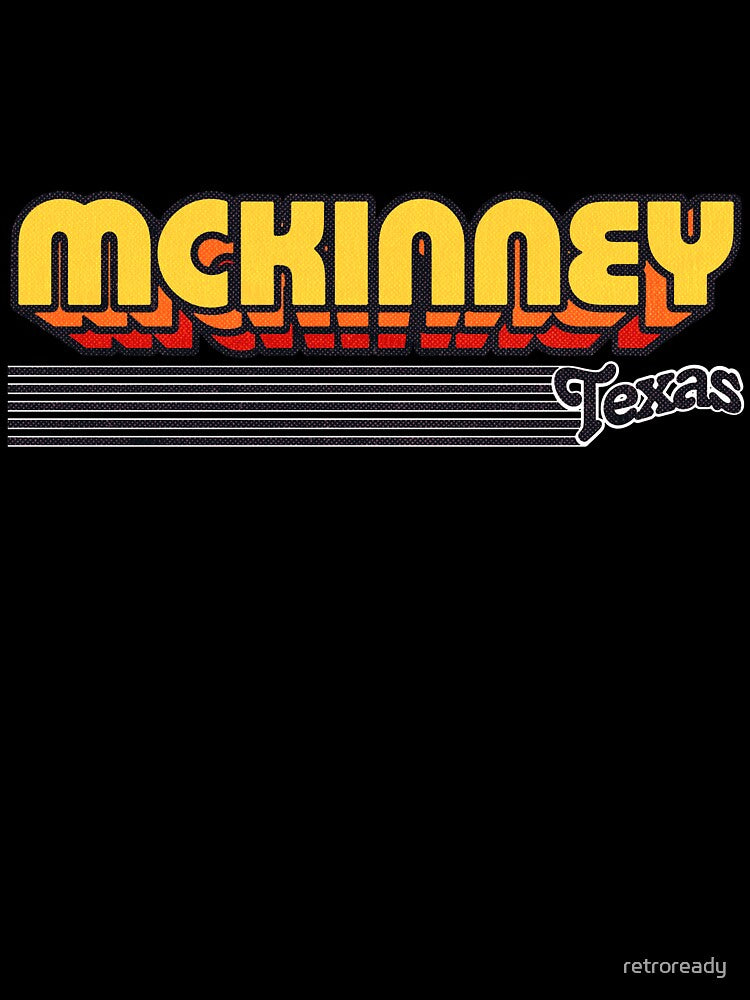 McKinney, Texas | Retro Stripes by retroready