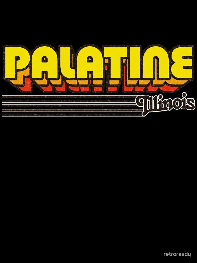 Palatine, Illinois | Retro Stripes by retroready
