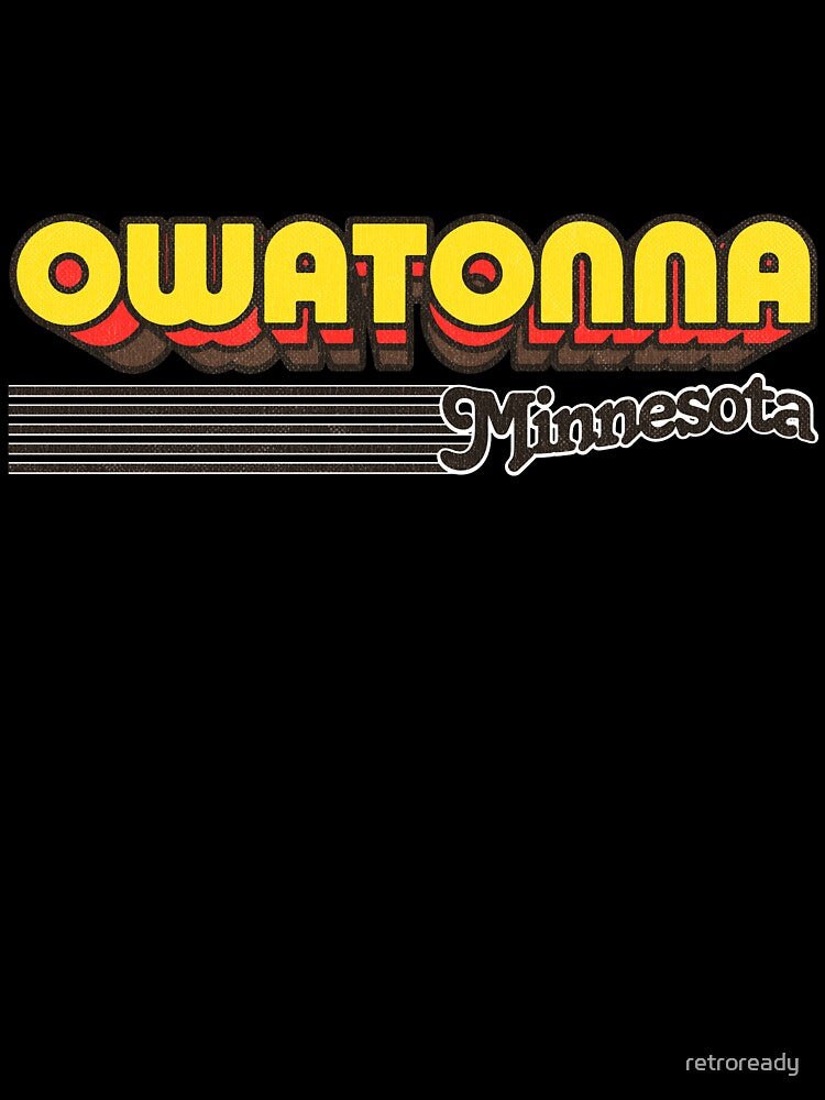 Owatonna, Minnesota | Retro Stripes by retroready