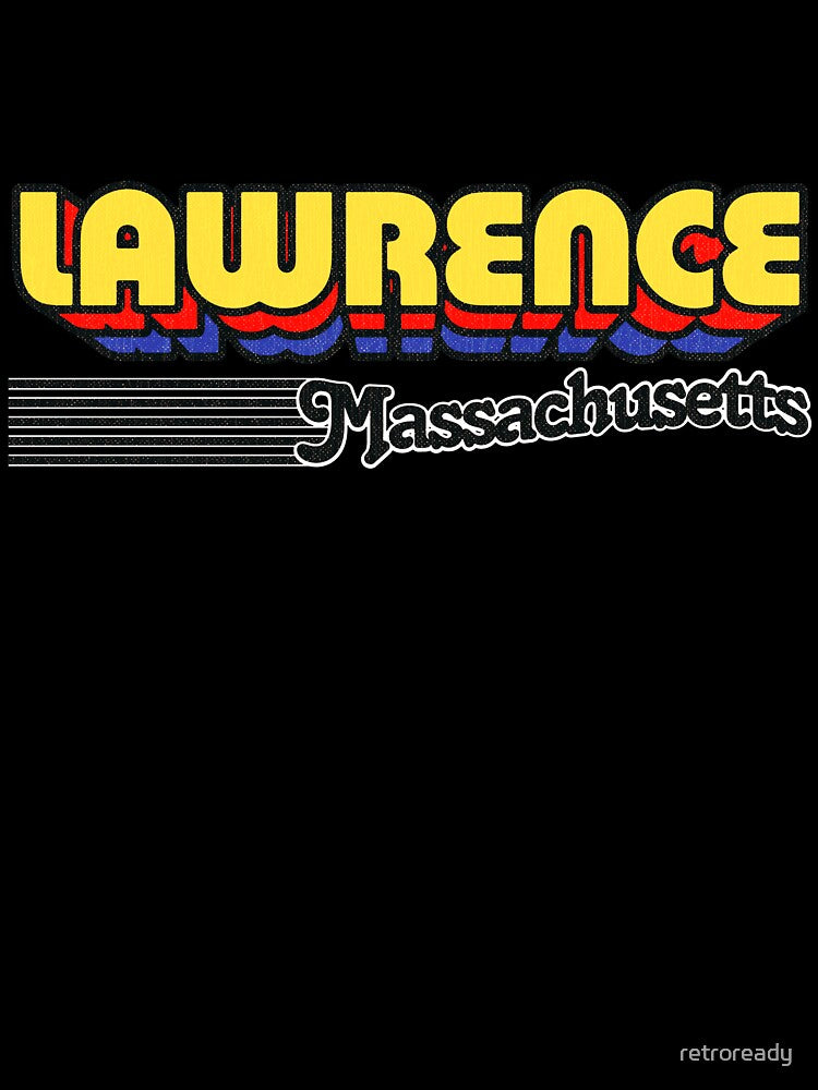 Lawrence, Massachusetts | Retro Stripes by retroready