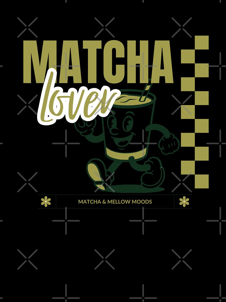 Retro Matcha Latte - Matcha Lover by Nacho Average Designs
