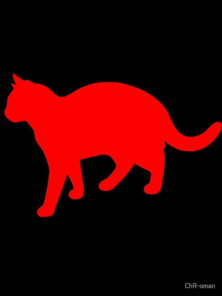 The Matrix Red Cat (no matrix code) by ChR-oman
