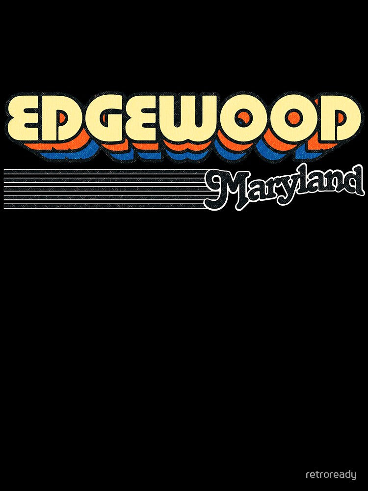 Edgewood, Maryland | Retro Stripes by retroready