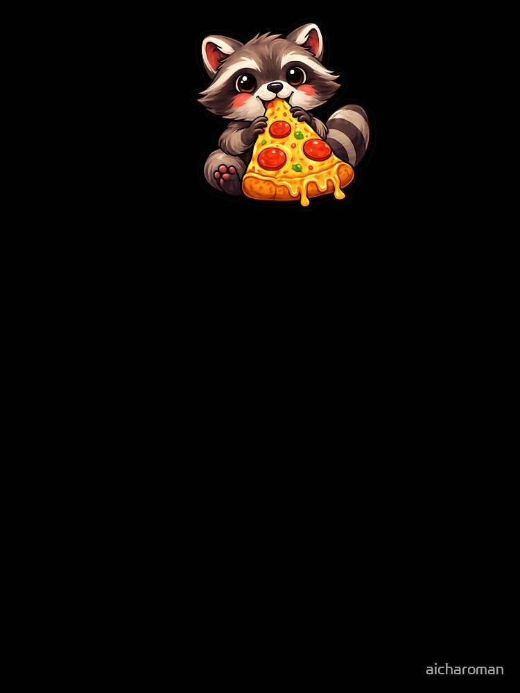 Hangry raccoon by aicharoman
