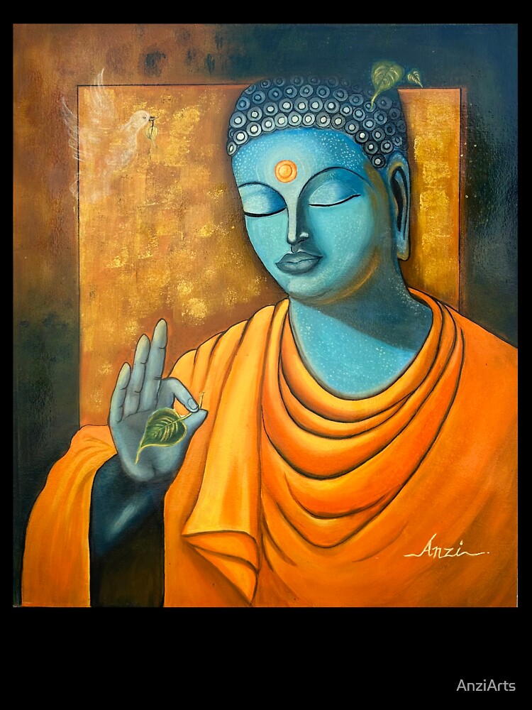 Lord buddha???? by AnziArts