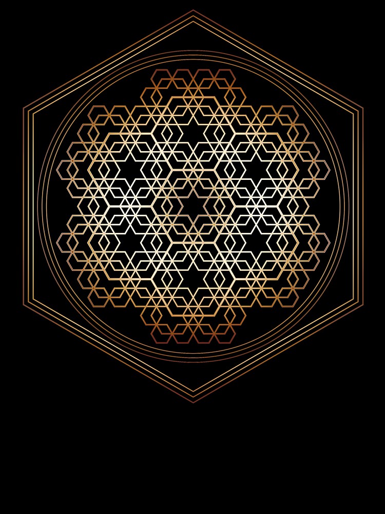 Golden Hexagon Fractal by paulatschy