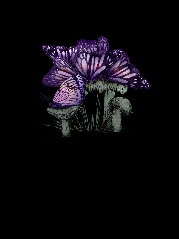 Butterflies Mushroom by ShaireProd