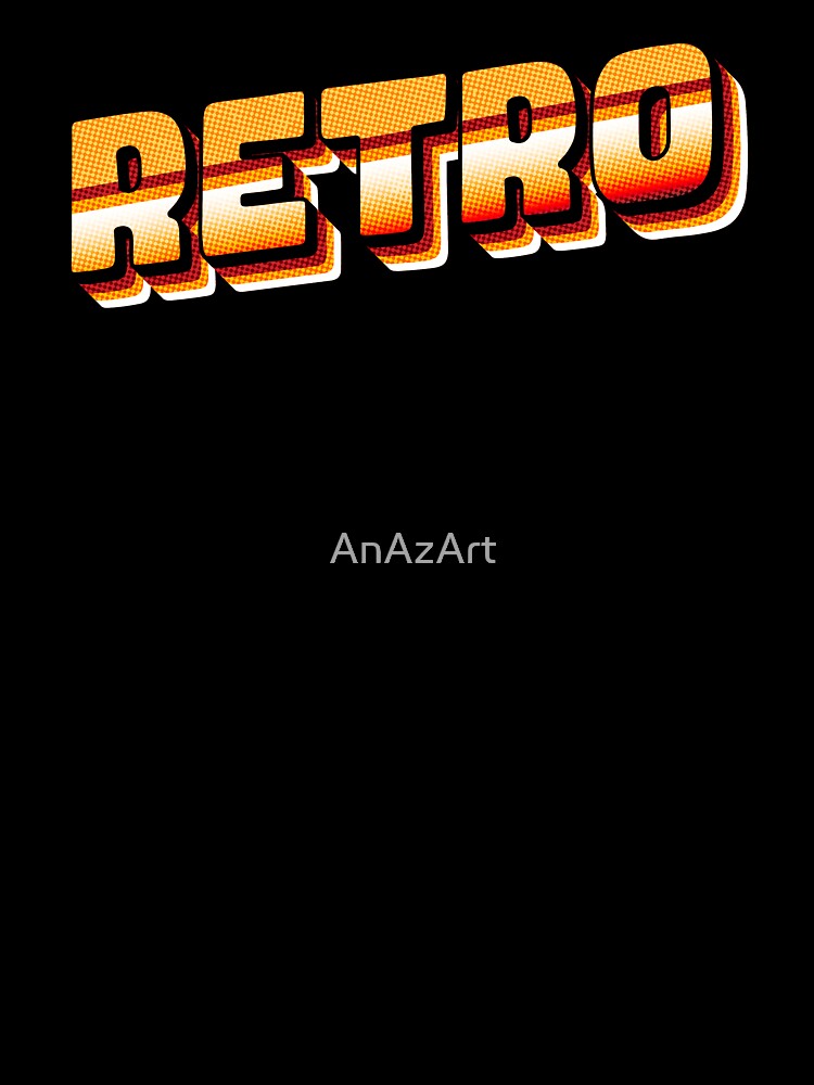 Retro - Vintage Typography by AnAzArt