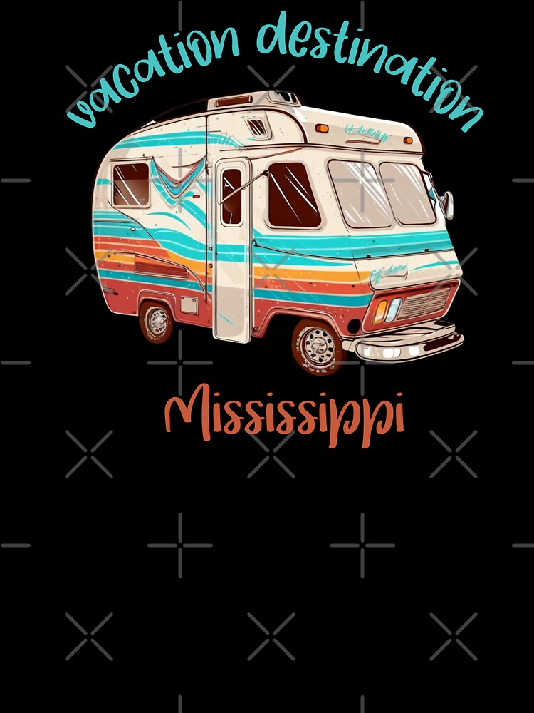 Vacation Destination Mississippi T-Shirt by MarqisStudio