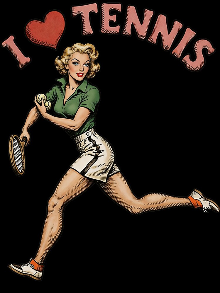 I ❤️ Tennis by graficsfx