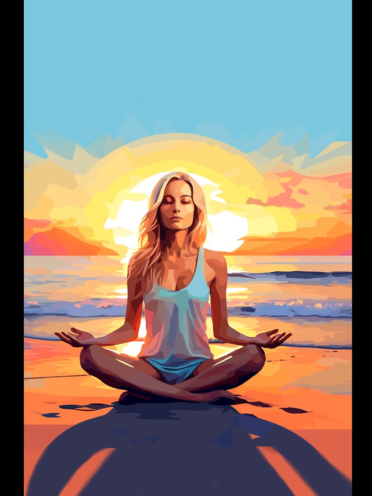 Beach Yoga by randynash
