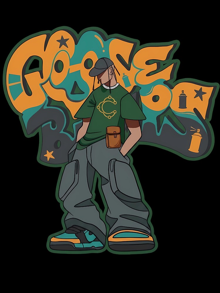 Streetwear Graffiti Boy Aesthetic Sticker by LYZ7VANI