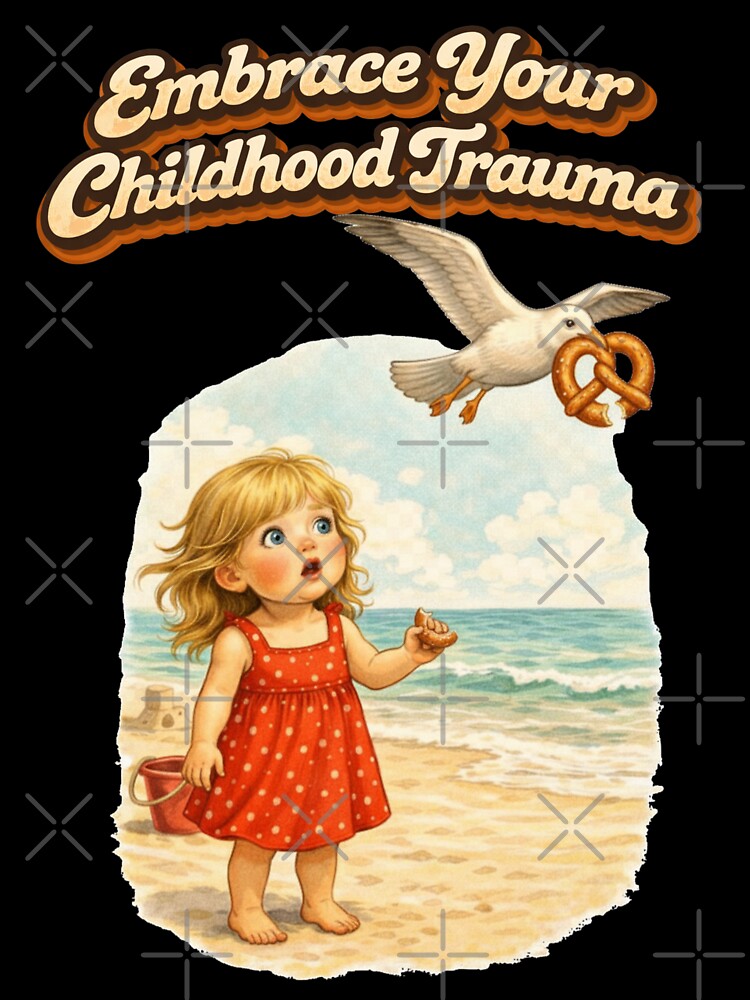 Seagul Stole my Pretzel — Embrace Your Childhood Trauma by Dianefromamsterdam