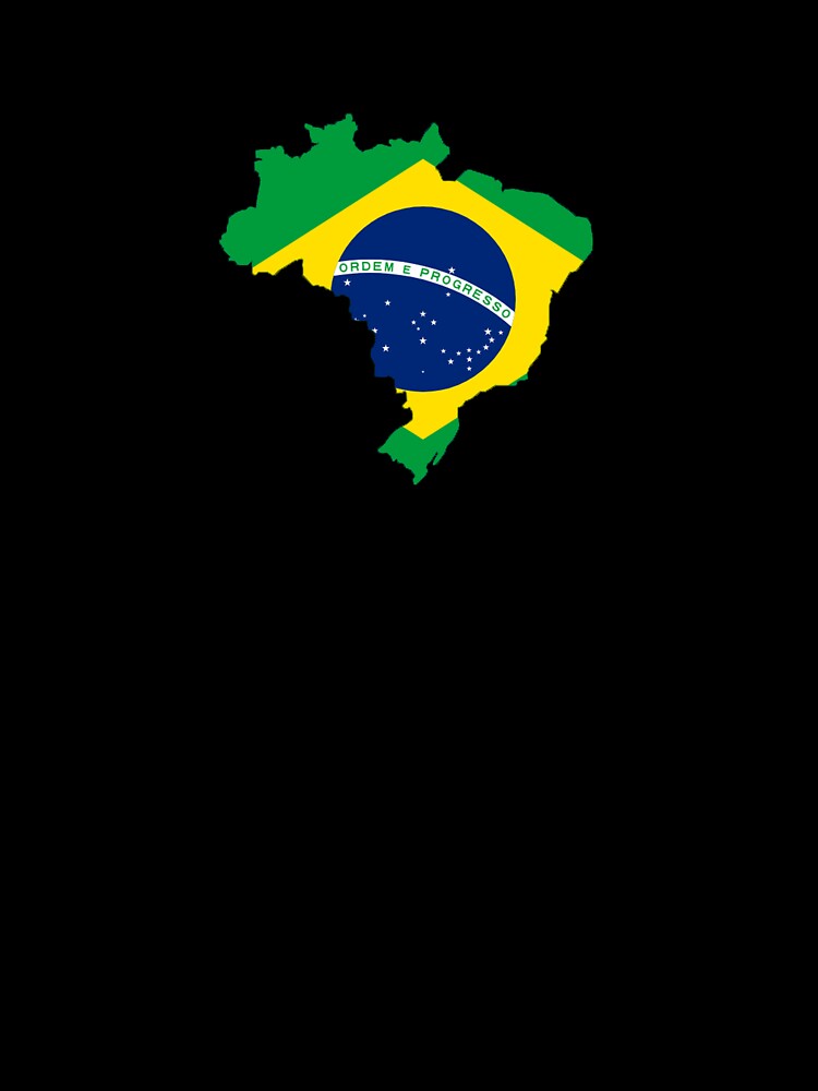 Brazil Flag colored country by StickerDirect