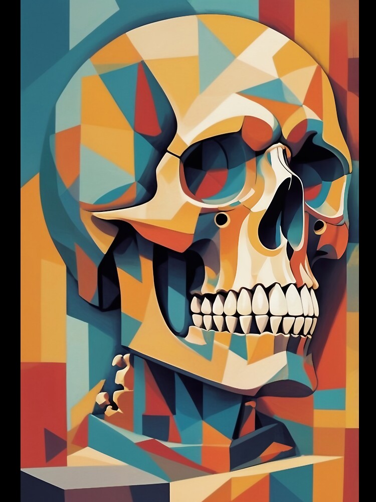 Abstract Geometric Skull Design by Freak-Scene
