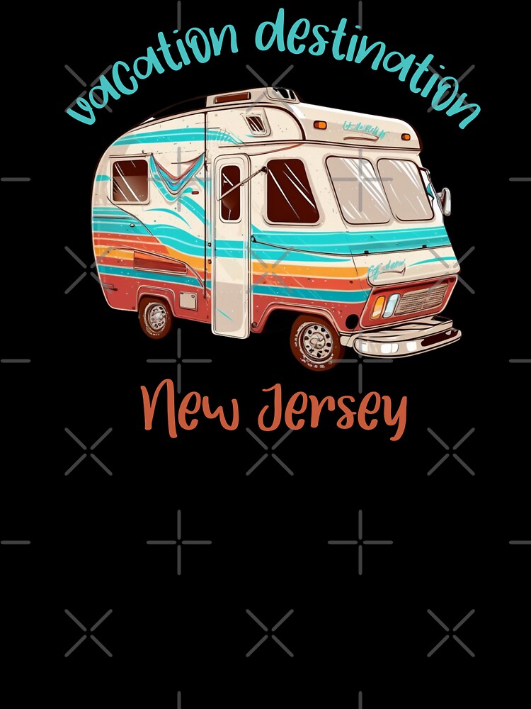 Vacation Destination New Jersey T-Shirt by MarqisStudio