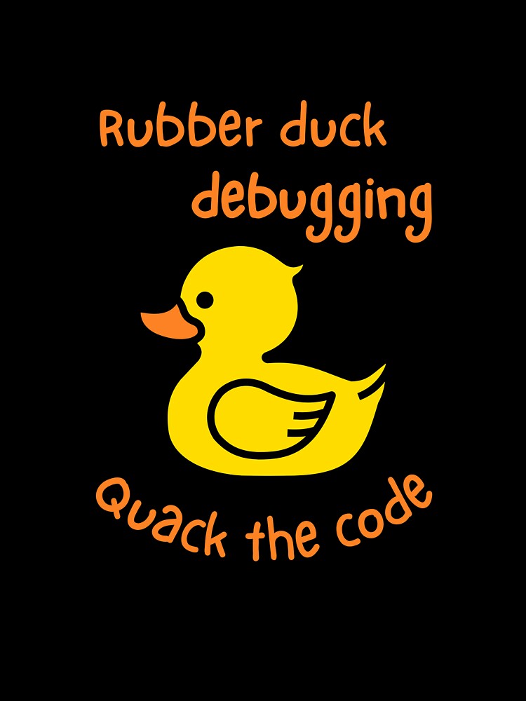 Rubber duck for coders and programmers by Rocklights