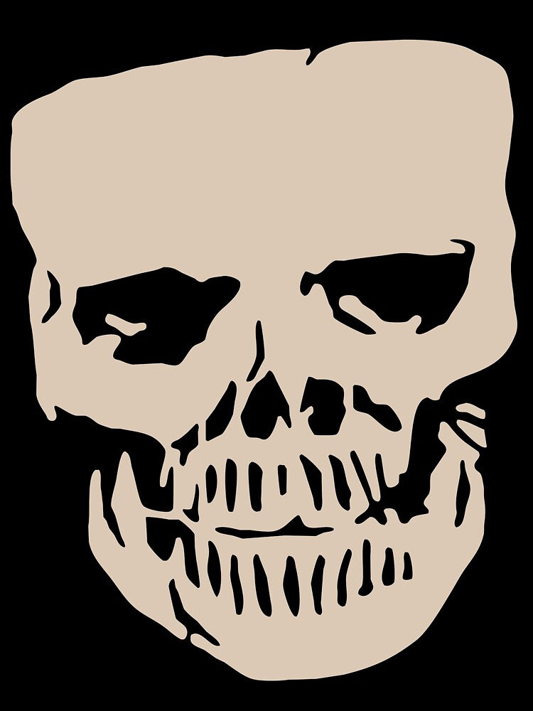 Vintage Horror Skull by Scott Banks
