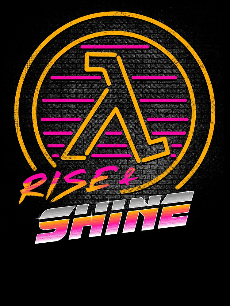 Rise & Shine Neon by therocketman