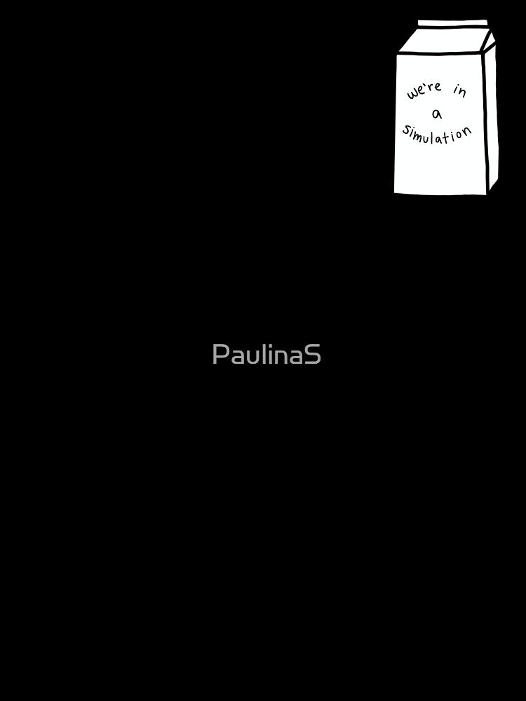 We're in a Simulation on a Milk Carton by PaulinaS