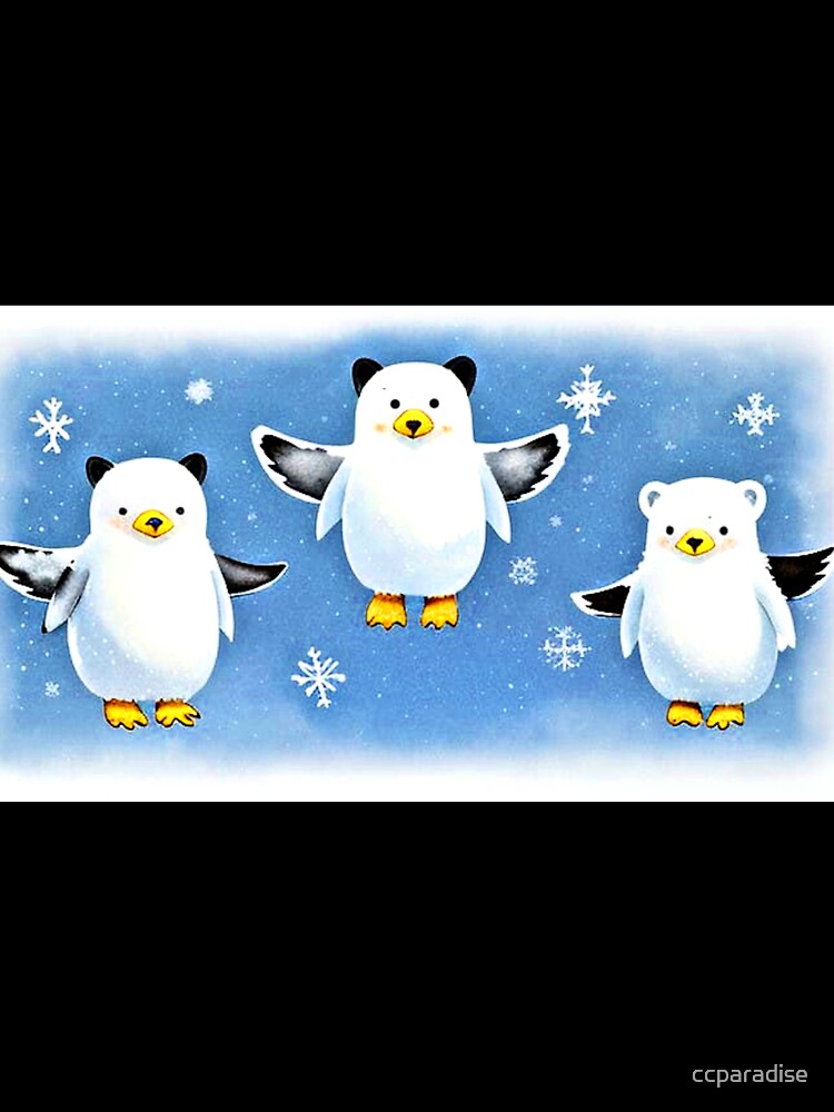 Cute Winter Animal Pattern - Funny Holiday by Earth Nature Creations