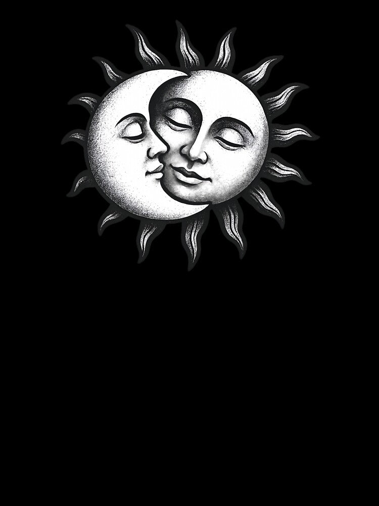 Eternal Embrace of Sun and Moon by Zoologybestiary