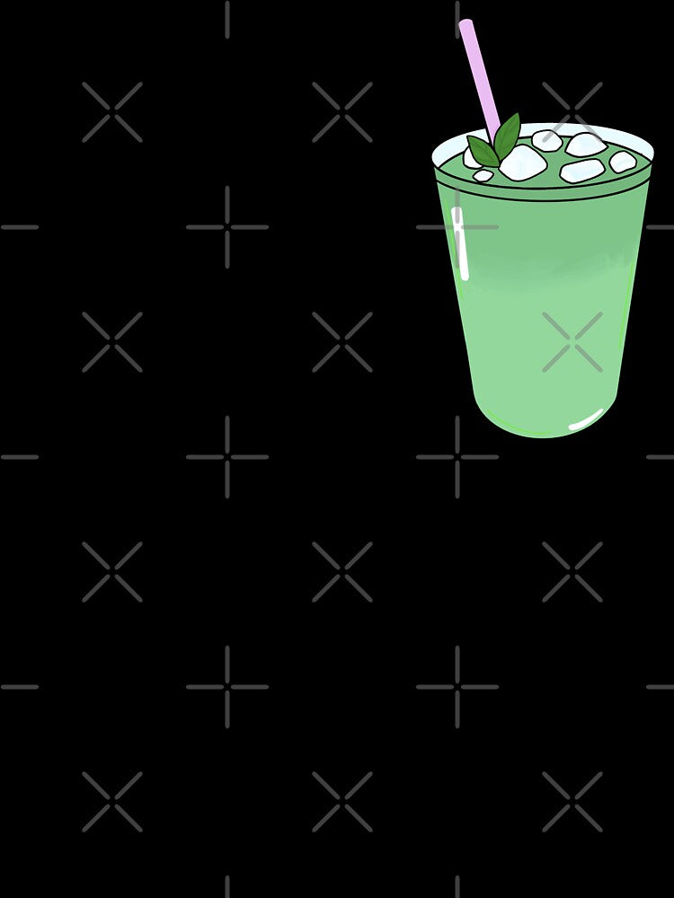 “Mesmerizing Matcha Latte” Illustration by lovekltart