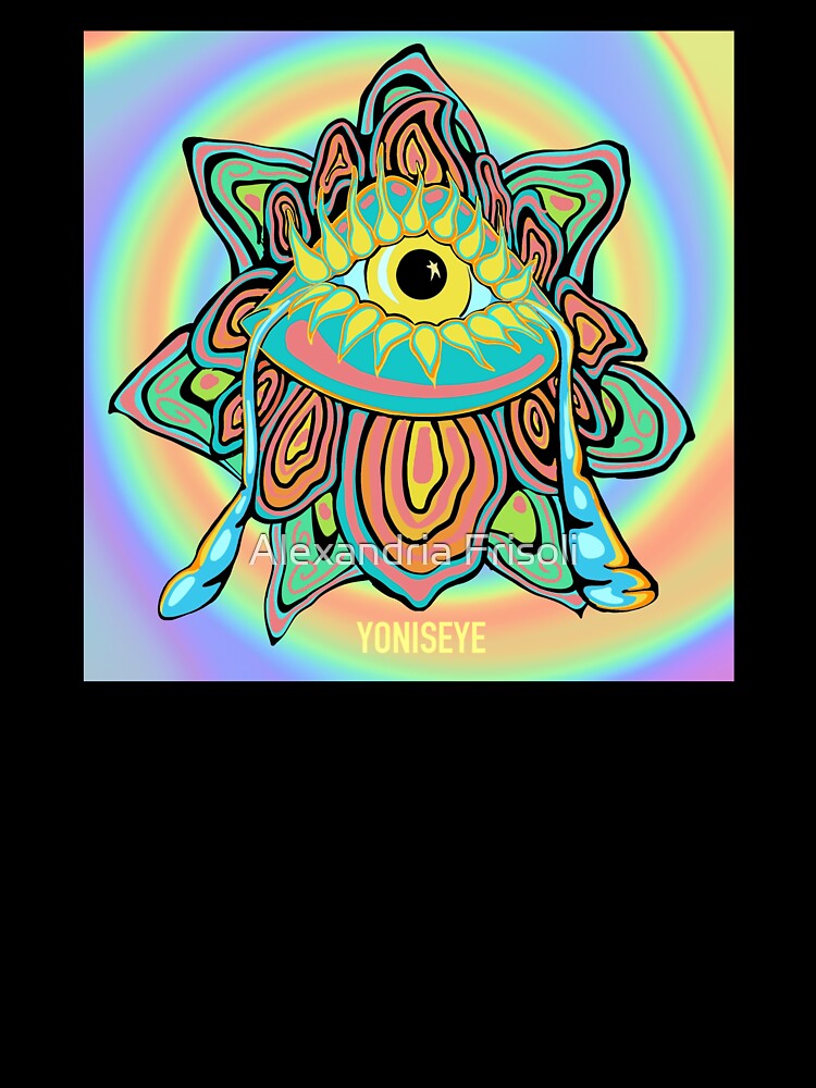 Yoni Rainbow Flower Trip (no blur) 1/2 | Yonis Eye | Frisoli by Alexandria Frisoli
