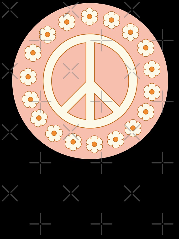 Peace & Flowers Cute Boho by bykirstco