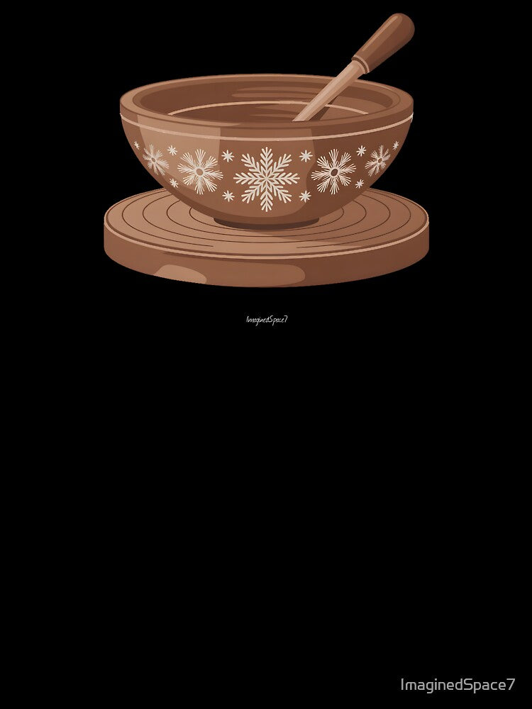 Christmas Clay Pottery Wheel – Festive Ceramic Artist Design by ImaginedSpace7