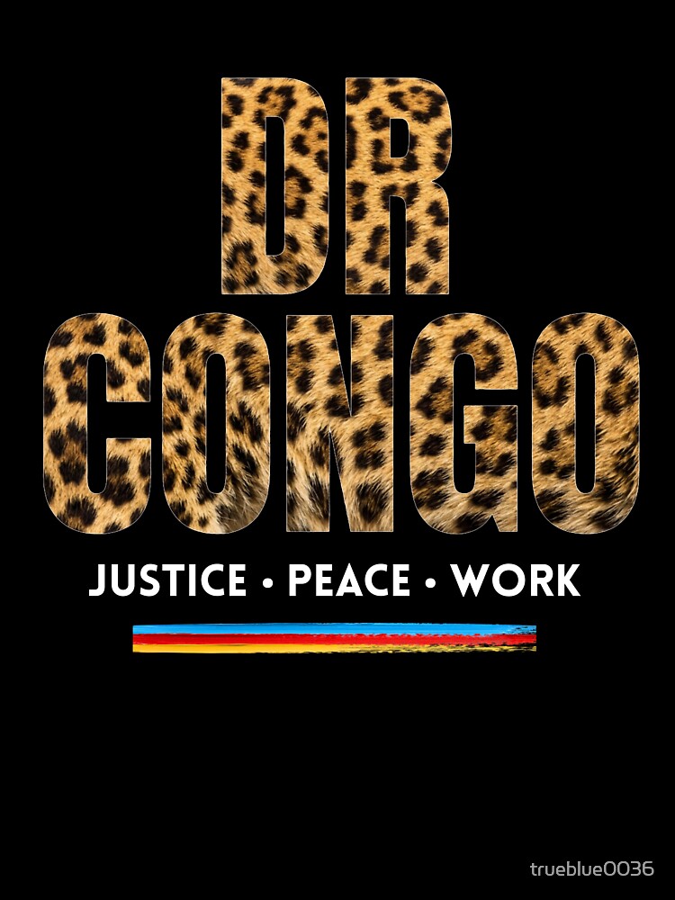 DR Congo Design National Country Pride by trueblue0036