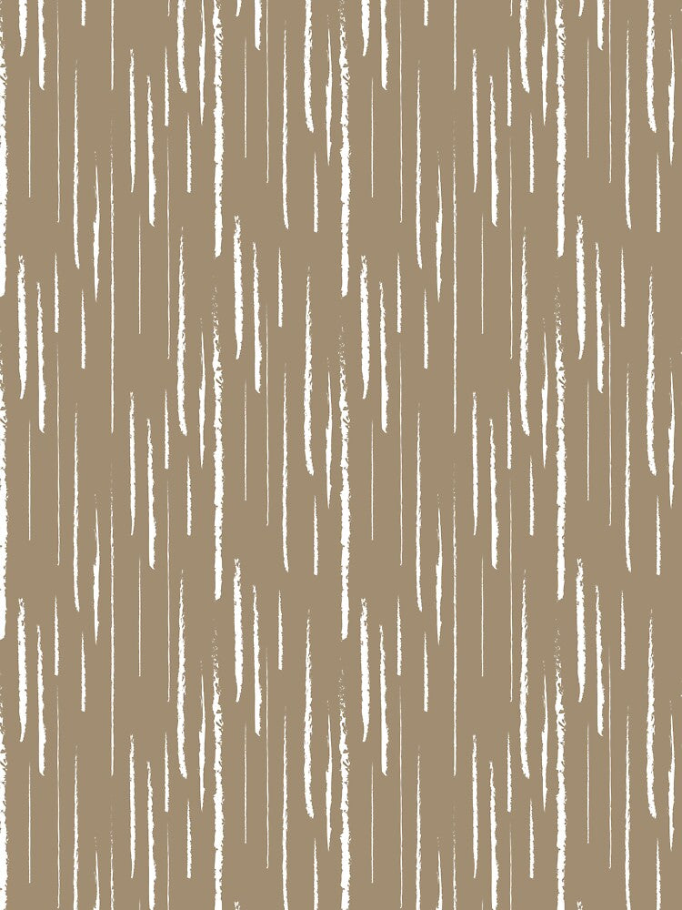 Brown and White Grunge Vertical Stripe Pattern Pairs DE 2022 Trending Color Tuscan Mosaic DE6208 by ColorOfTheYears