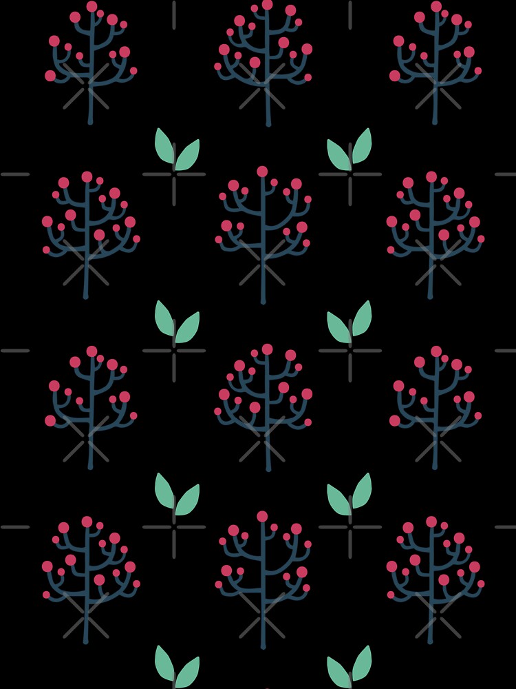 Winter Berry Forest by In Linear
