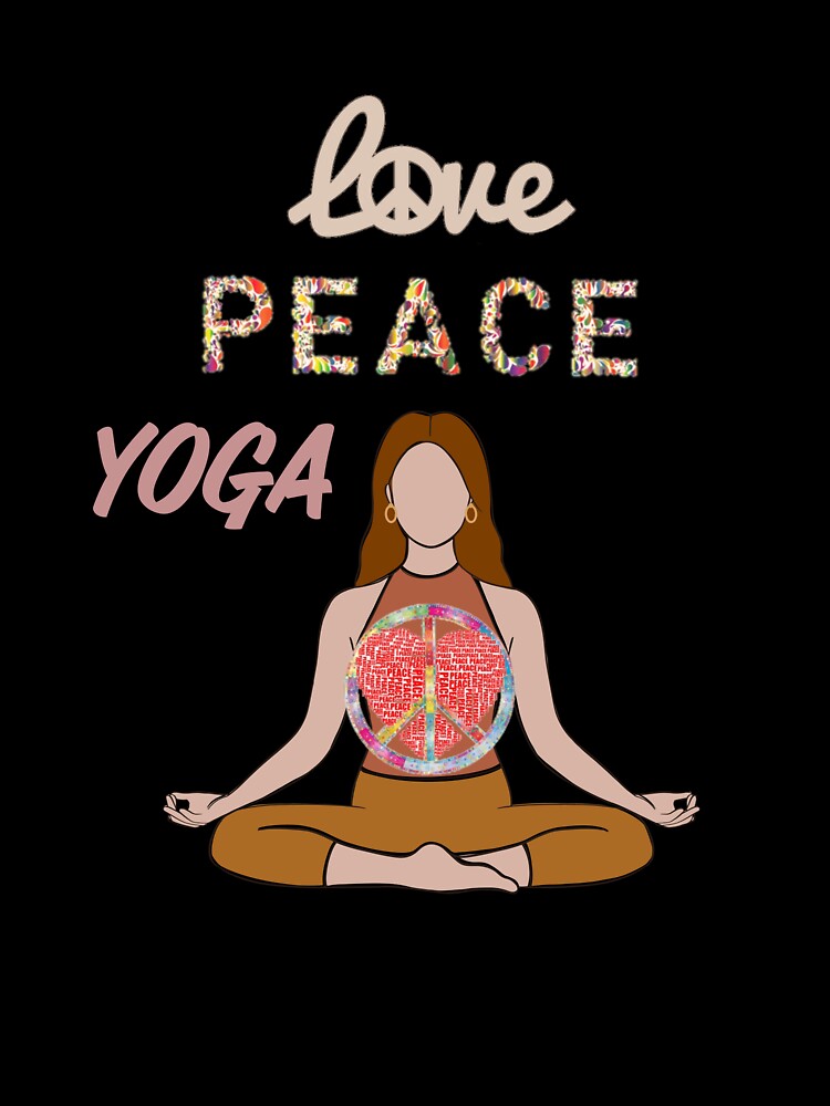 Love Peace Yoga by Umerchatha444